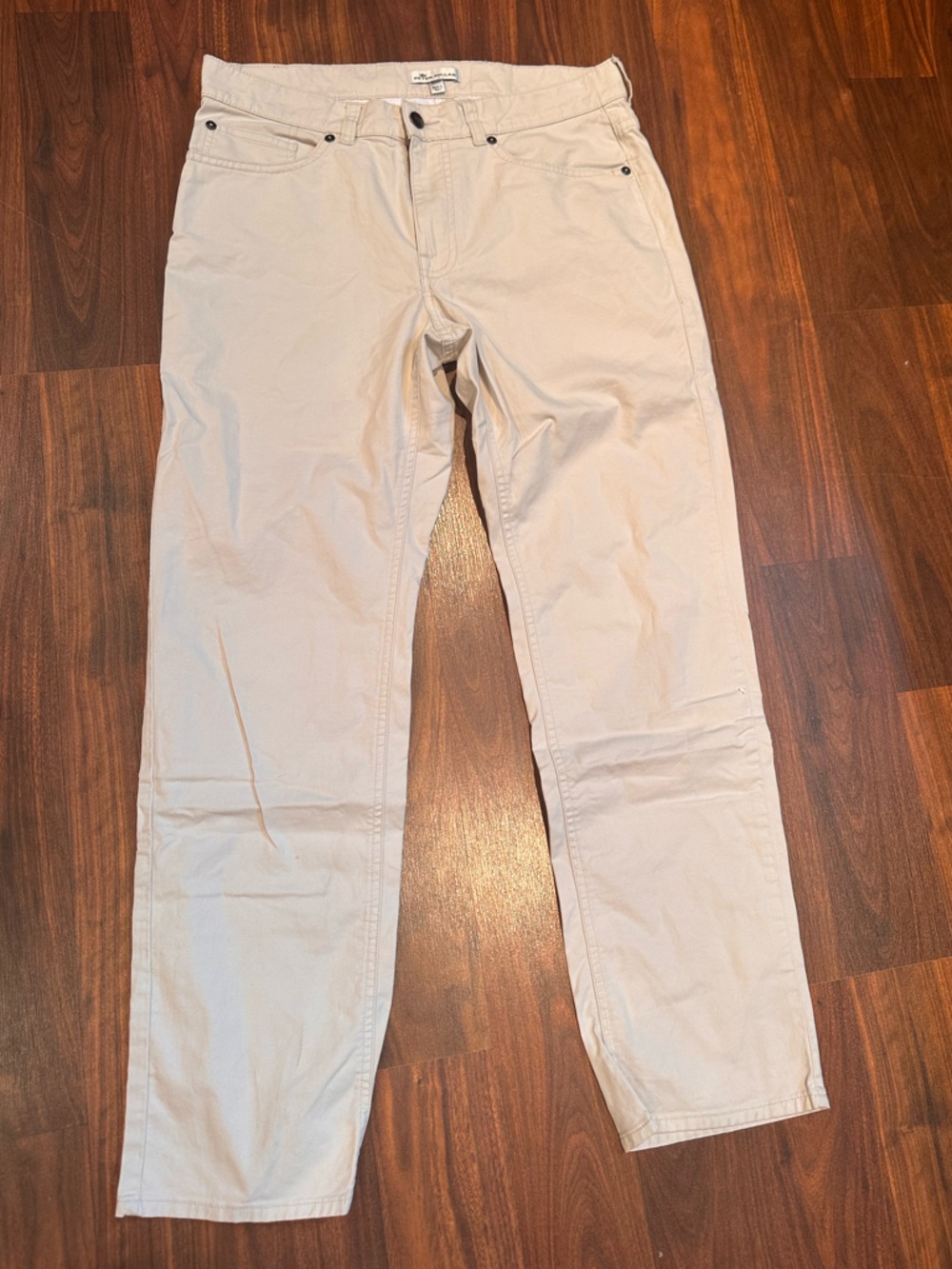 Peter Millar Men's 5-Pocket Golf Chinos in Light Beige